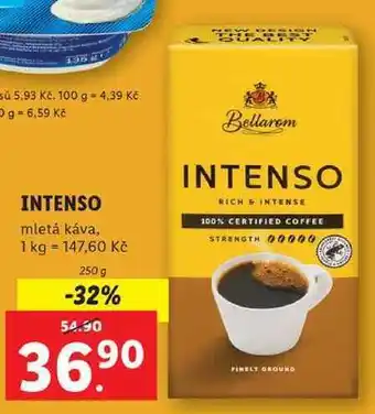 Lidl Intenso mletá káva, 250 g nabídka