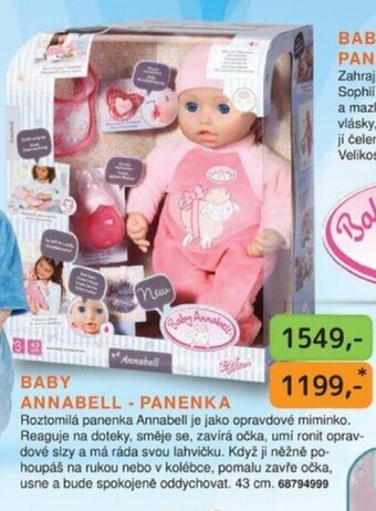 BABY ANNABELL - PANENKA