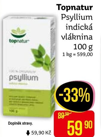 Teta Topnatur Psyllium indická vláknina nabídka