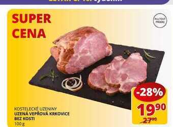 Flop Uzená vepřová krkovice bez kosti 100 g nabídka