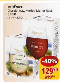Flop Mutěnice chardonnay, merlot, merlot rosé 3l bib nabídka
