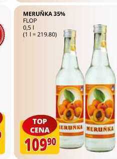 Flop Meruňka 35% flop 0,5l nabídka