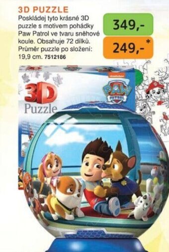 Dráčik 3D PUZZLE nabídka