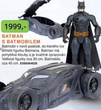 Dráčik BATMAN S BATMOBILEM nabídka