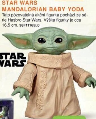 Dráčik STAR WARS MANDALORIAN BABY YODA nabídka