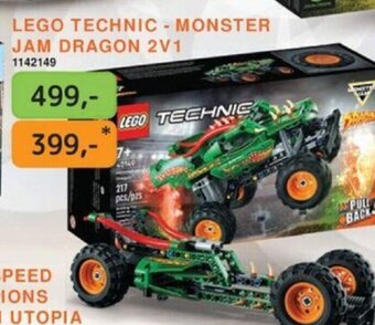 LEGO TECHNIC - MONSTER JAM DRAGON 2V1