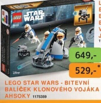 Dráčik LEGO STAR WARS - BITEVNÍ BALÍČEK KLONOVÉHO VOJÁKA AHSOKY 1175359 nabídka