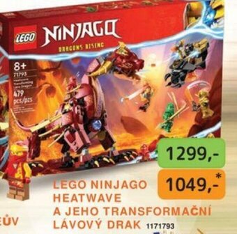 Dráčik LEGO NINJAGO - COLEUV ZEMSKÝ DRAK EVO 1171782 nabídka
