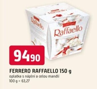 Trefa FERRERO RAFFAELLO 150 g nabídka