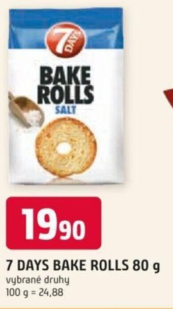 Trefa 7 DAYS BAKE ROLLS 80 g nabídka
