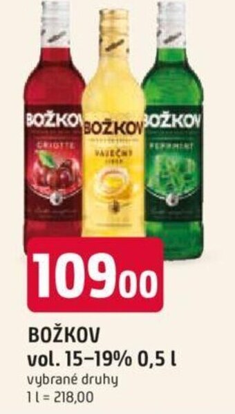 Trefa BOŽKOV vol. 15-19% 0,5 L nabídka