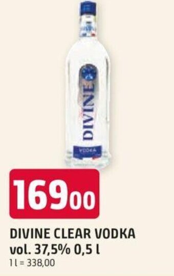 Trefa DIVINE CLEAR VODKA vol. 37,5% 0,5 L nabídka