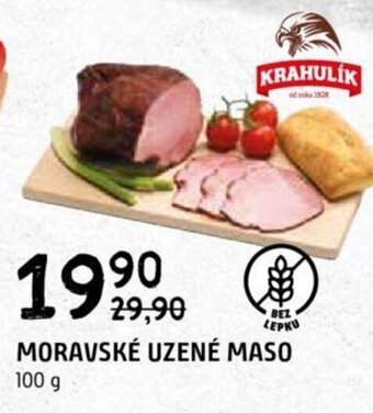 Terno MORAVSKÉ UZENÉ MASO 100 g nabídka