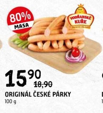 Terno ORIGINÁL ČESKÉ PÁRKY 100 g nabídka