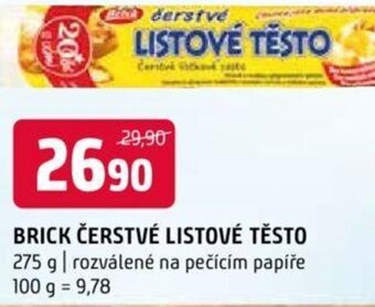 Terno BRICK ČERSTVÉ LISTOVÉ TĚSTO nabídka