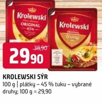 Terno KROLEWSKI SÝR nabídka