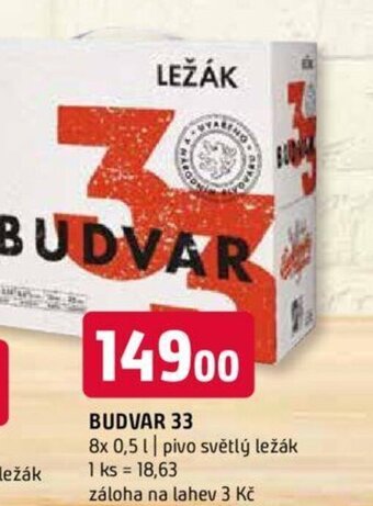 Terno BUDVAR 33 nabídka