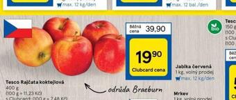 Tesco Jablka červená nabídka