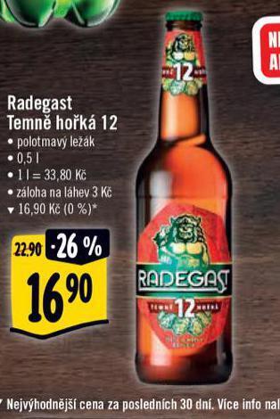 Albert Pivo radegast nabídka