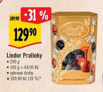 Albert Lindor pralinky nabídka