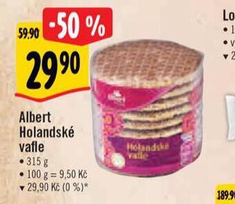 Albert Holandské vafle nabídka