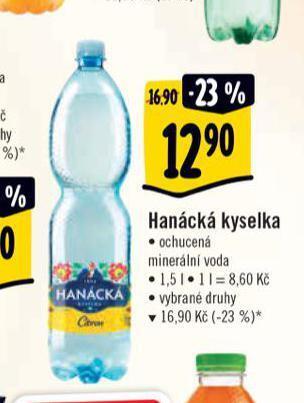 Albert Hanácká kyselka nabídka