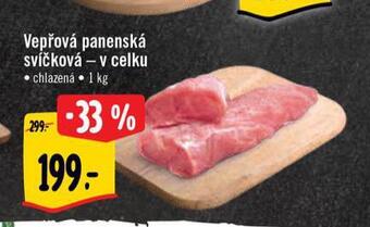 Albert Vepřová panenská svíčková nabídka