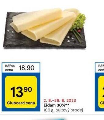 Tesco Eidam 30% nabídka