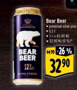 Albert Pivo bear beer nabídka
