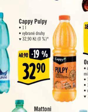 Albert Cappy pulpy nabídka