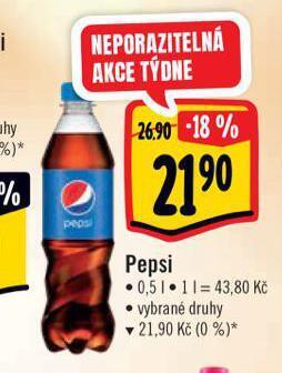 Albert Pepsi nabídka