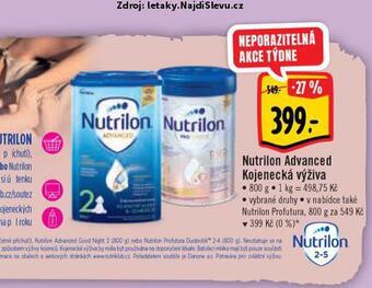 Albert Nutrilon kojenecká výživa nabídka