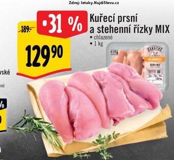 Albert Kuřecí prsní a stehenní řízky nabídka