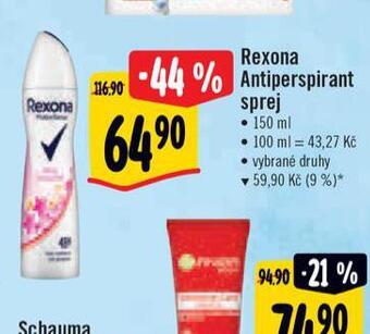 Albert Rexona antiperspirant nabídka