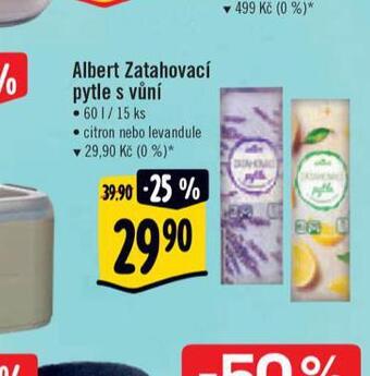 Albert Zatahovací pytle nabídka