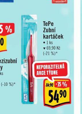 Albert Tepe zubní kartáček nabídka