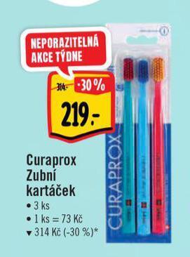 Albert Curaprox zubní kartáček nabídka