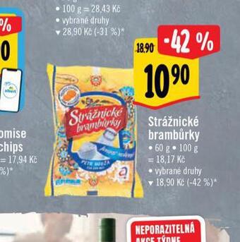 Albert Strážnické brambůrky nabídka