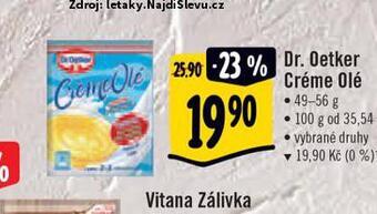 Dr. oetker créme olé
