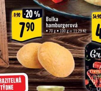 Albert Bulka hamburgerová nabídka