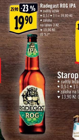 Albert Pivo radegast nabídka