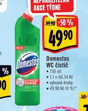 Albert Domestos wc čistič nabídka