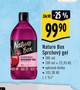 Albert Nature box sprchový gel nabídka