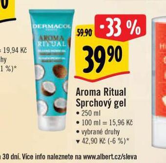 Albert Aroma ritual sprchový gel nabídka