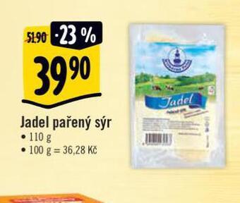 Albert Jadel pařený sýr nabídka