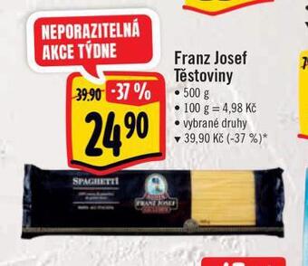 Albert Franz josef těstoviny nabídka