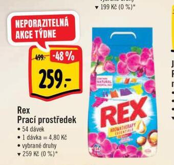 Albert Rex prací prostředek nabídka