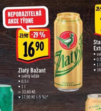 Albert Pivo zlatý bažant nabídka
