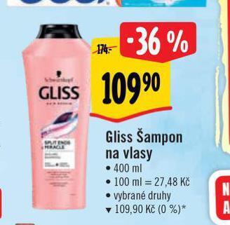 Albert Gliss šampon nabídka