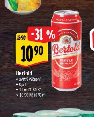 Albert Pivo bertold nabídka